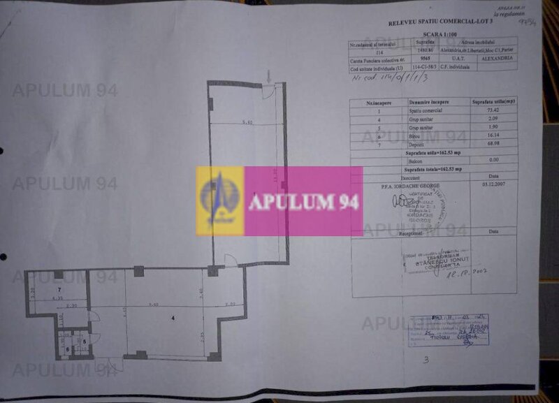 Vanzare sp com central in Alexandria / Teleorman